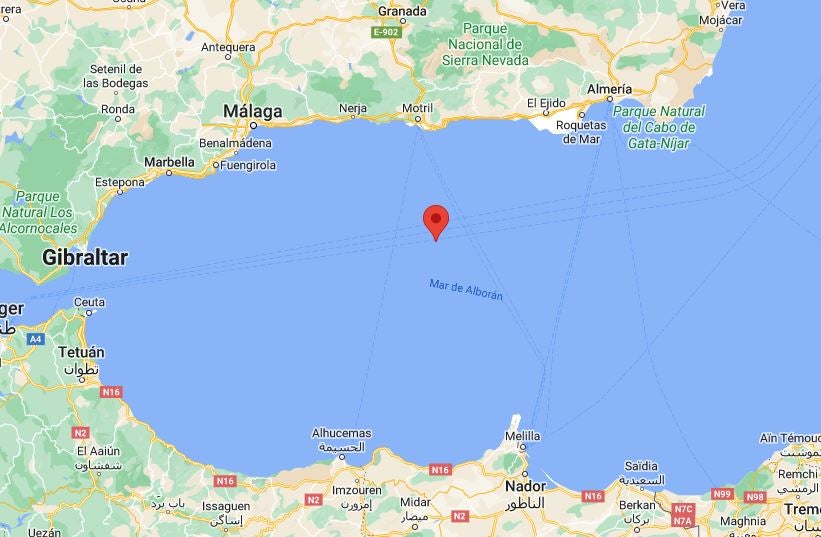 Un terremoto de magnitud 5 sacude Melilla, Málaga, Almería y Granada Un terremoto de magnitud 5 sacude Melilla, Málaga, Almería y Granada
