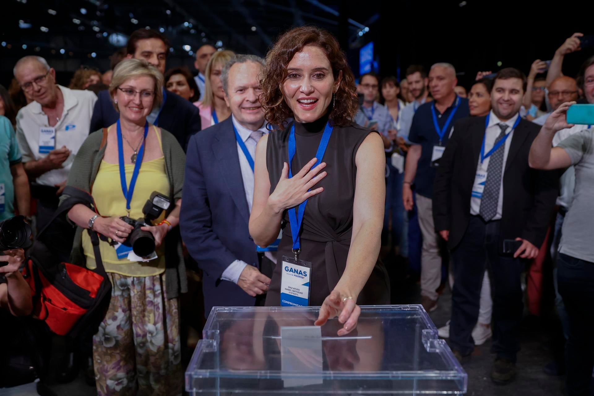 Ayuso se corona como nueva presidenta del PP de Madrid Ayuso se corona como nueva presidenta del PP de Madrid