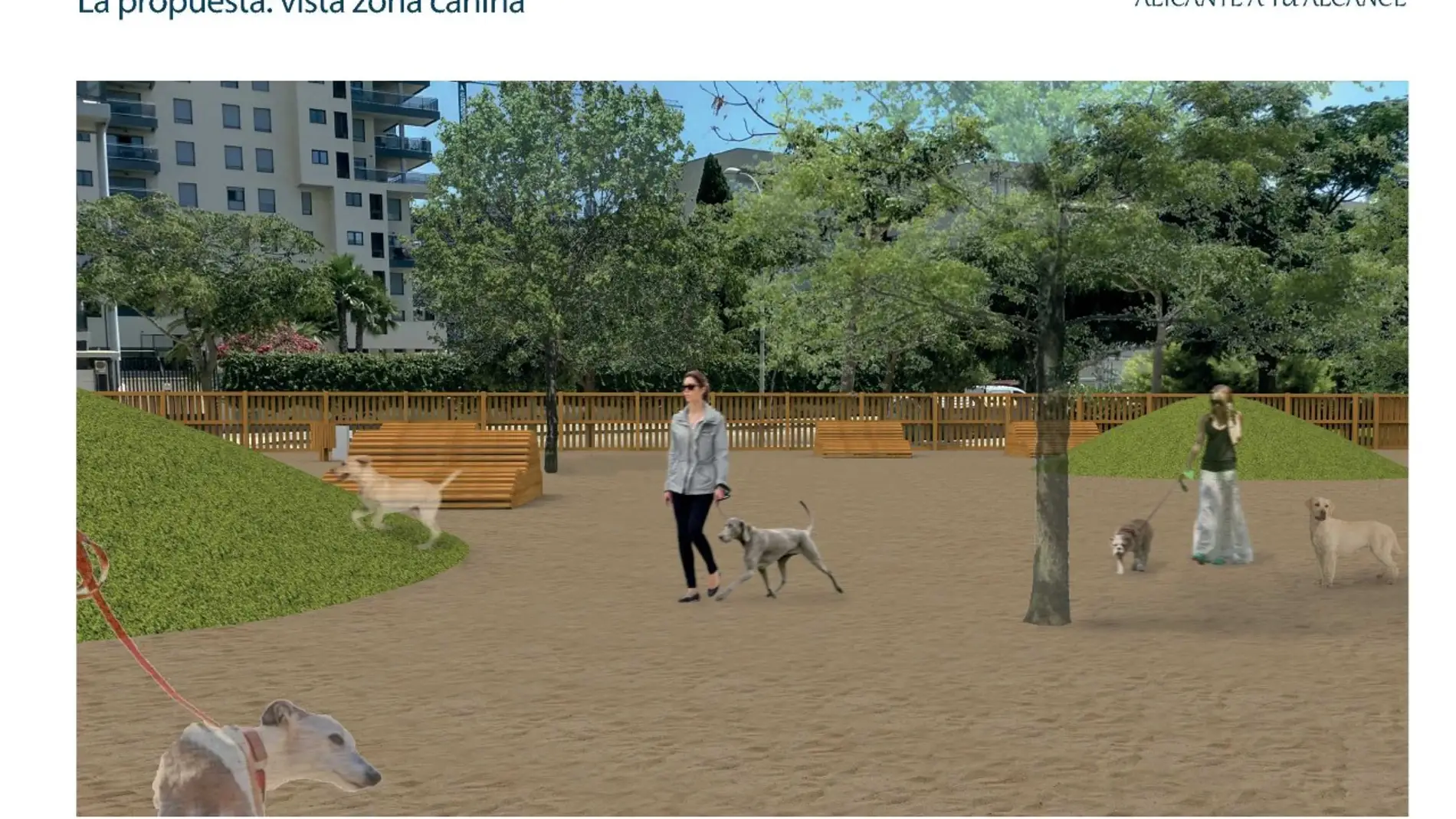 escanear Venta anticipada Alrededor El 'santuario de las mascotas de Alicante' contará con dos zonas de libre  paseo para perros grandes y pequeños | Onda Cero Radio