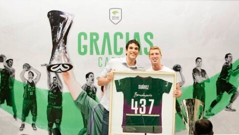 Carlos Suárez y Alberto Díaz, de Unicaja