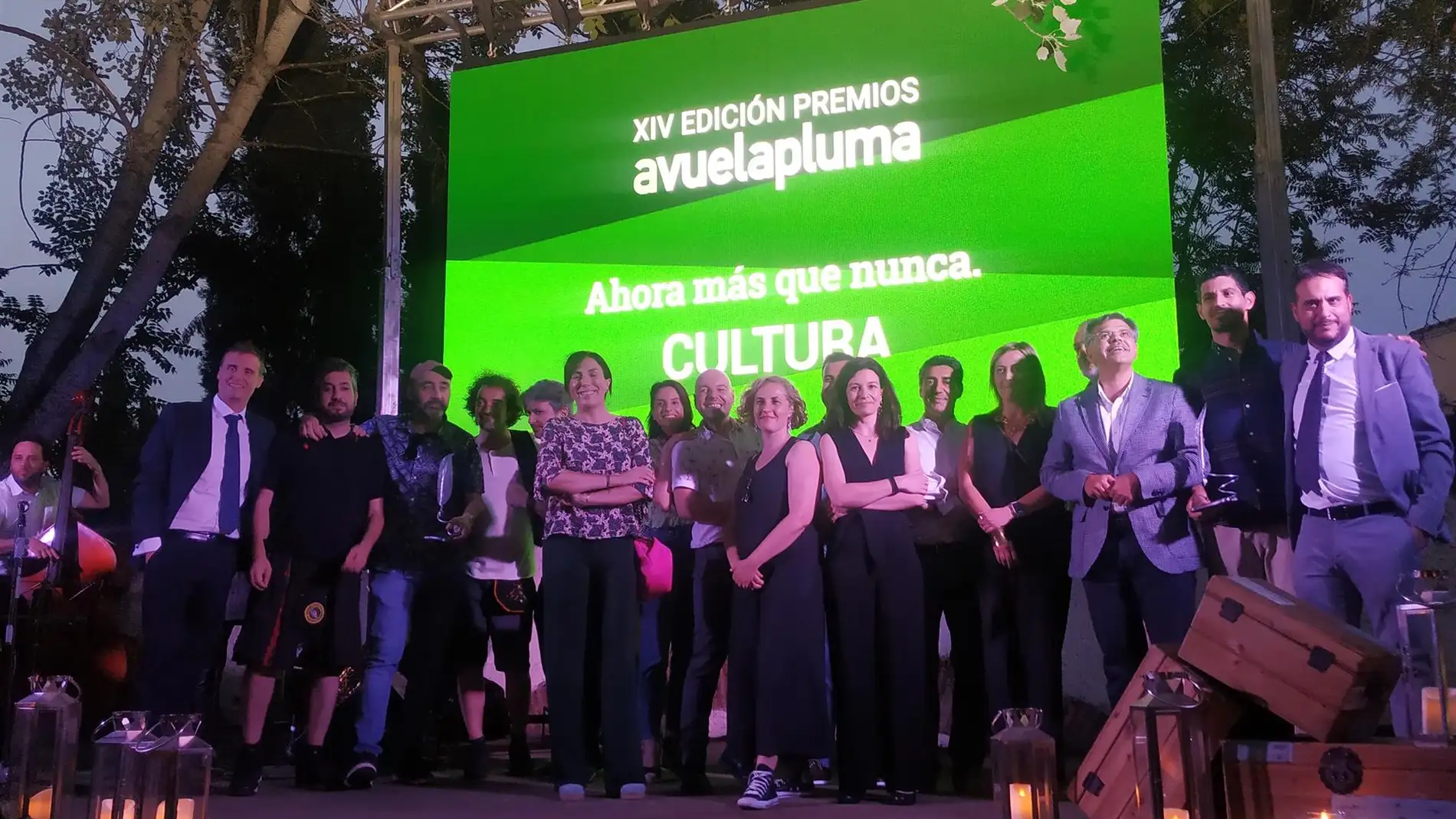 La cultura y la libertad de expresión protagonizan en Cáceres la entrega de los Premios Avuelapluma