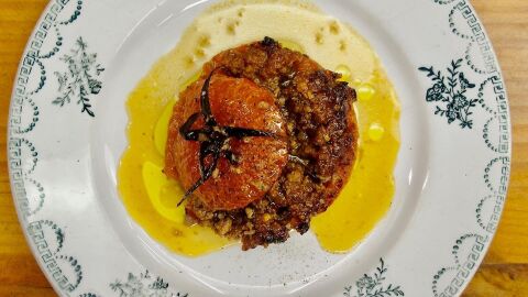 Tomate al horno, receta de Robin Food