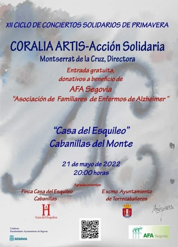 Concierto solidario a beneficio de AFA Segovia Concierto solidario a beneficio de AFA Segovia