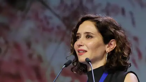 Isabel Díaz Ayuso en el congreso del PP madrileño