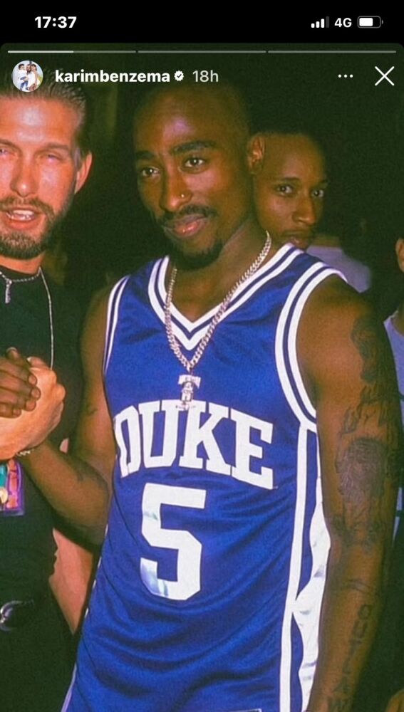 Fotografía publicada por Karim Benzema en Instagram tras el 'no' de Mbappé al Real Madrid