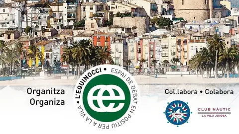 Cartel anunciador conferencia Equinocci Cartel anunciador conferencia Equinocci