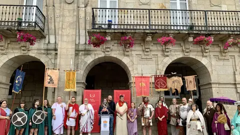 Presentación del programa Arde Lucus 2022 Plaza Mayor