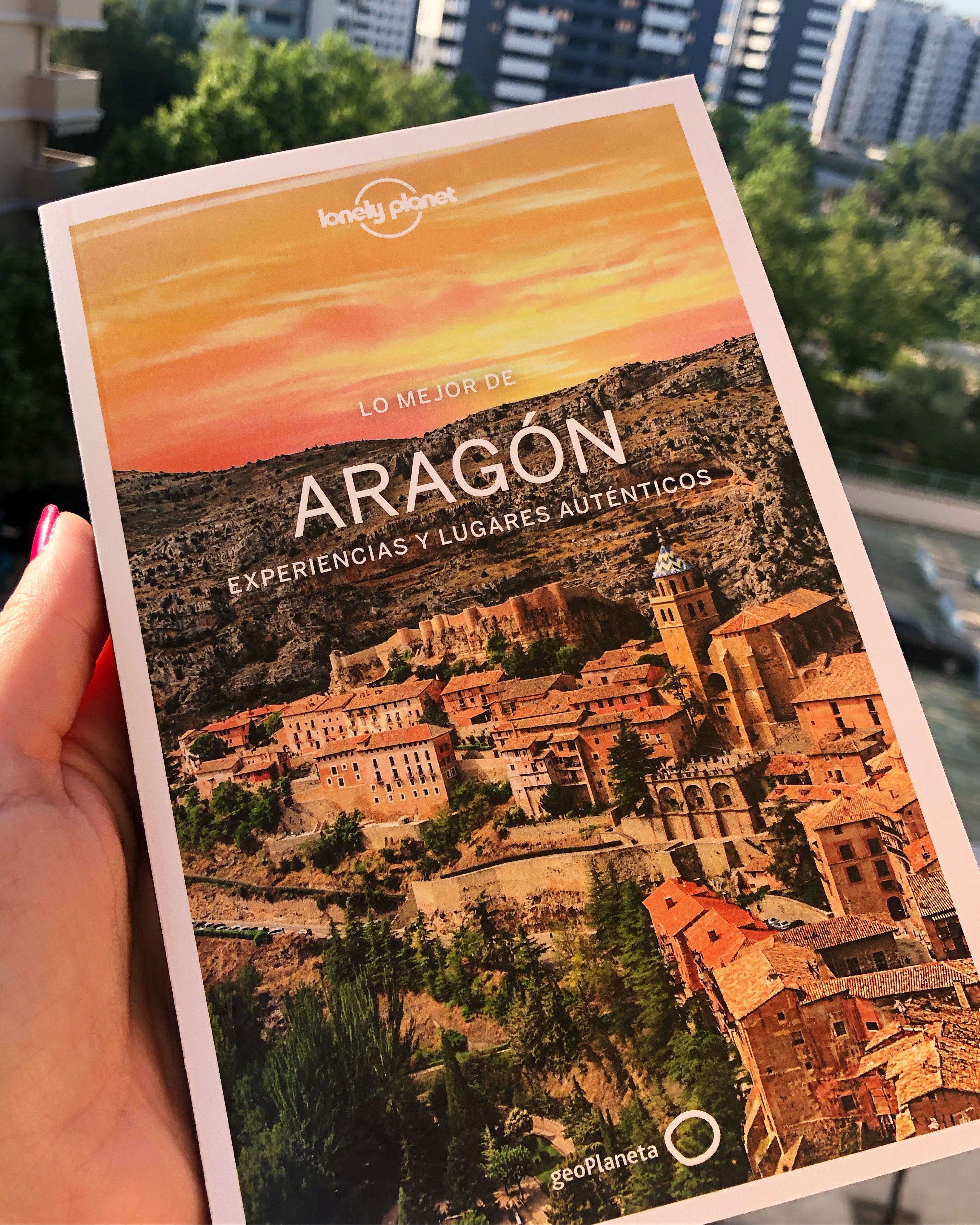 Aragón en la palma de la mano con Giasomo Bassi y Lonely Planet Aragón en la palma de la mano con Giasomo Bassi y Lonely Planet