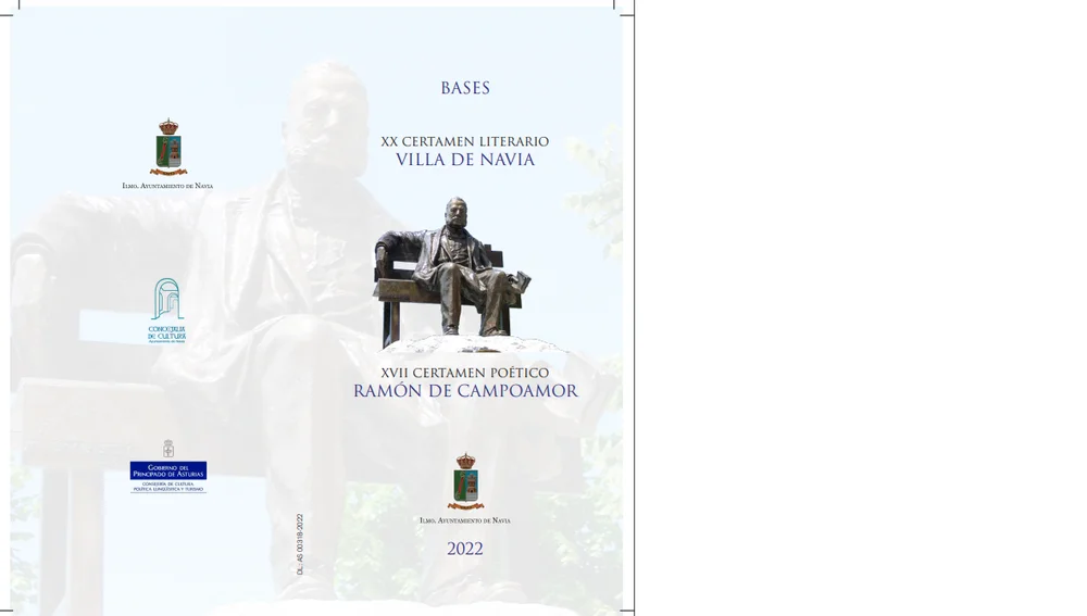 Ayto. Navia convoca el certamen literario y el poético Campoamor repartiendo 3.000 € en premios. Ayto. Navia convoca el certamen literario y el poético Campoamor repartiendo 3.000 € en premios.