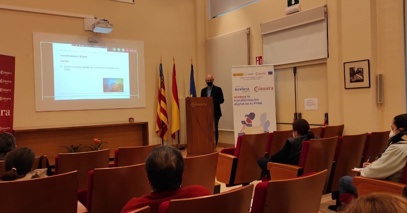 Acelera Pyme de Cámara Orihuela organiza unas jornadas formativas sobre digitalización Acelera Pyme de Cámara Orihuela organiza unas jornadas formativas sobre digitalización