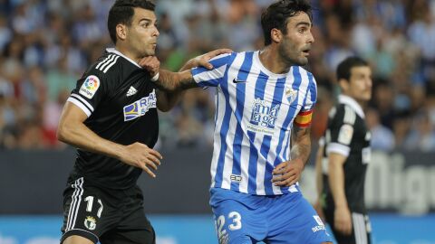 M&aacute;laga - Burgos, Escassi en La Rosaleda