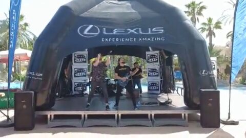 Concierto tras la entrega de premios 