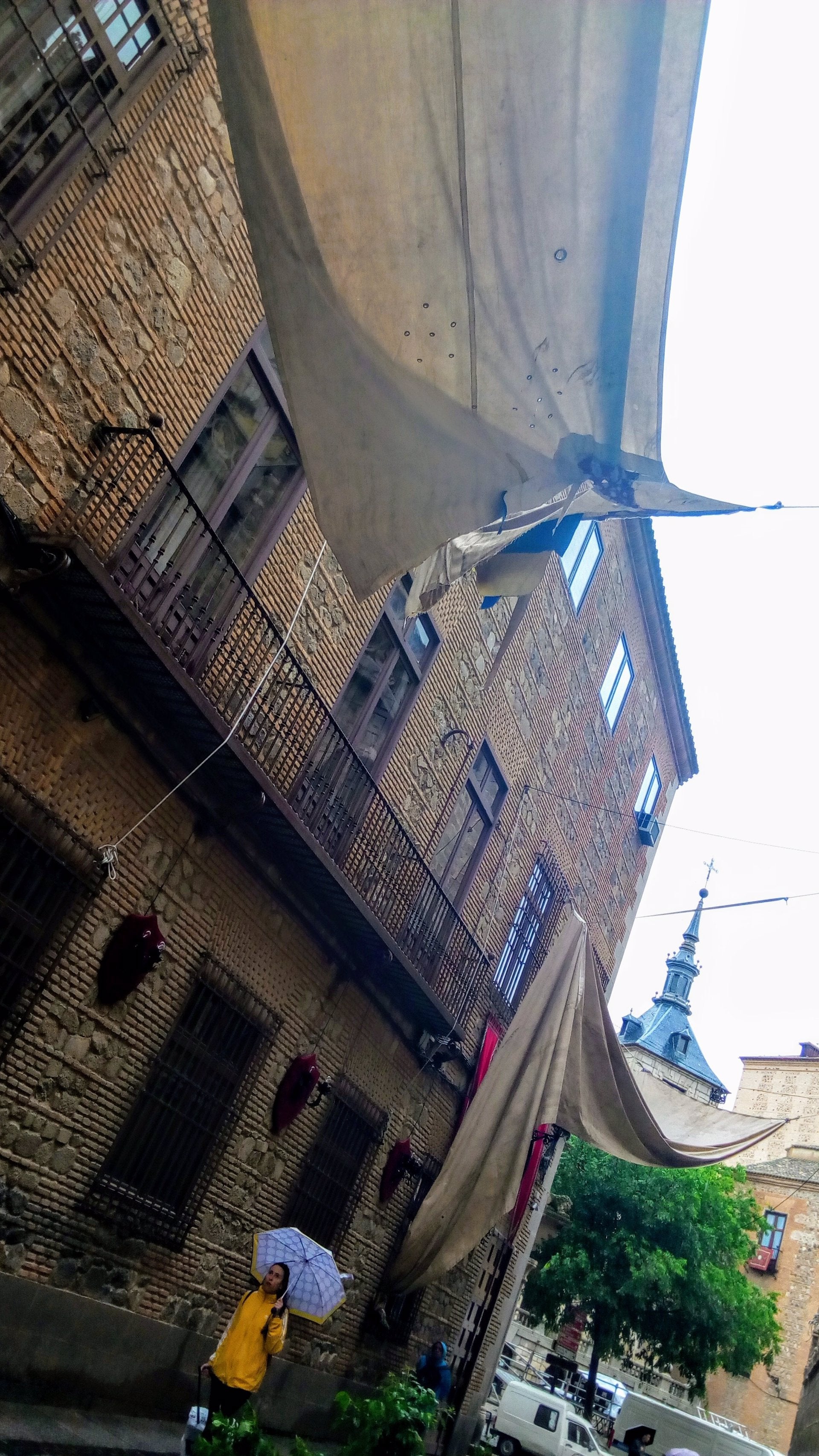 Los toldos del Corpus de Toledo dañados por el fuerte viento serán reparados "con la máxima inmediatez" Los toldos del Corpus de Toledo dañados por el fuerte viento serán reparados "con la máxima inmediatez"