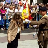Con más de 2000 participantes, la jura de bandera de hace nueve días fue la mayor realizada en Aragón