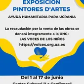 Pintores D´Artes exponen por Ucrania Pintores D´Artes exponen por Ucrania