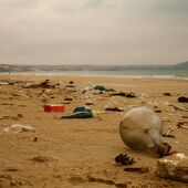 Plástico en las playas