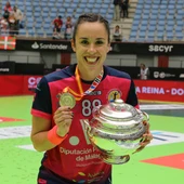 Paula García, jugadora del Costa del Sol Málaga Paula García, jugadora del Costa del Sol Málaga