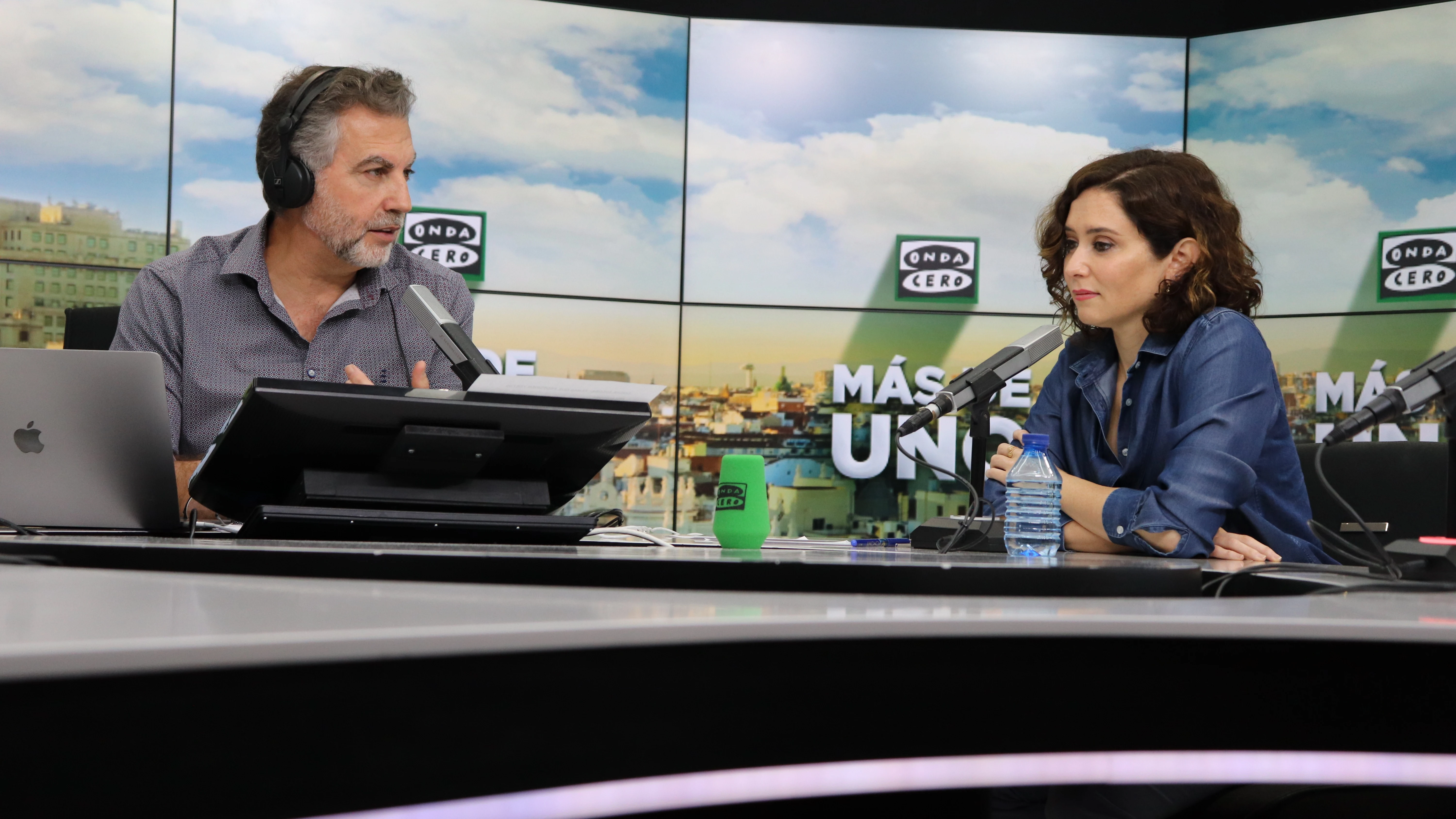 Isabel Díaz Ayuso, en 'Más de uno' con Carlos Alsina Isabel Díaz Ayuso, en 'Más de uno' con Carlos Alsina
