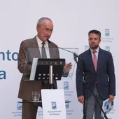 Alcalde de Málaga, Francisco de la Torre, y el concejal de Hacienda, Carlos Conde Alcalde de Málaga, Francisco de la Torre, y el concejal de Hacienda, Carlos Conde