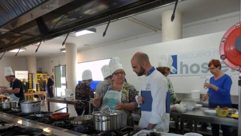 Imagen de archivo de la edición de 2017 de ‘Superchef Sénior’ de Elche. Imagen de archivo de la edición de 2017 de ‘Superchef Sénior’ de Elche.