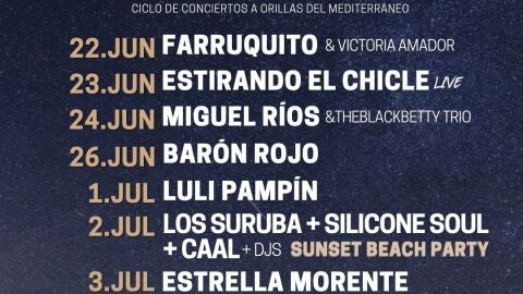 El mejor ciclo cultural del verano regresa en el Pe&ntilde;&iacute;scola From Stage 2022