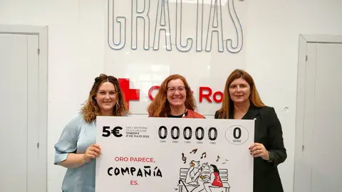 Cruz Roja en Palencia presenta la nueva campaña del Sorteo de Oro bajo el lema “Oro parece, Cruz Roja es&quot;