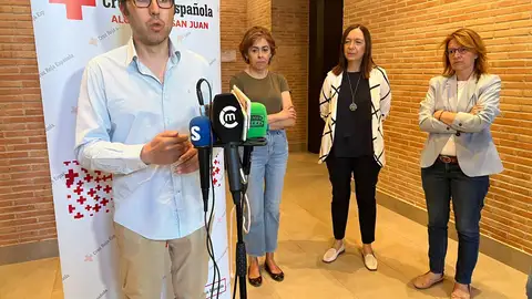 José Antonio Medina, en la jornada de Cruz Roja José Antonio Medina, en la jornada de Cruz Roja