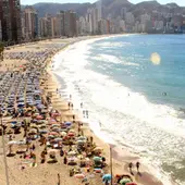 benidorm playa cambio climático benidorm playa cambio climático
