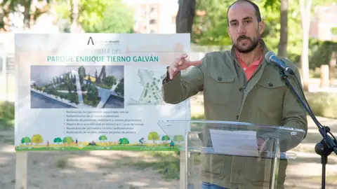 El Ayuntamiento de Alcalá de Henares presenta el proyecto de rehabilitación del Parque Tierno Galván El Ayuntamiento de Alcalá de Henares presenta el proyecto de rehabilitación del Parque Tierno Galván