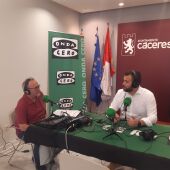 Luis Salaya y Vicente Pozas