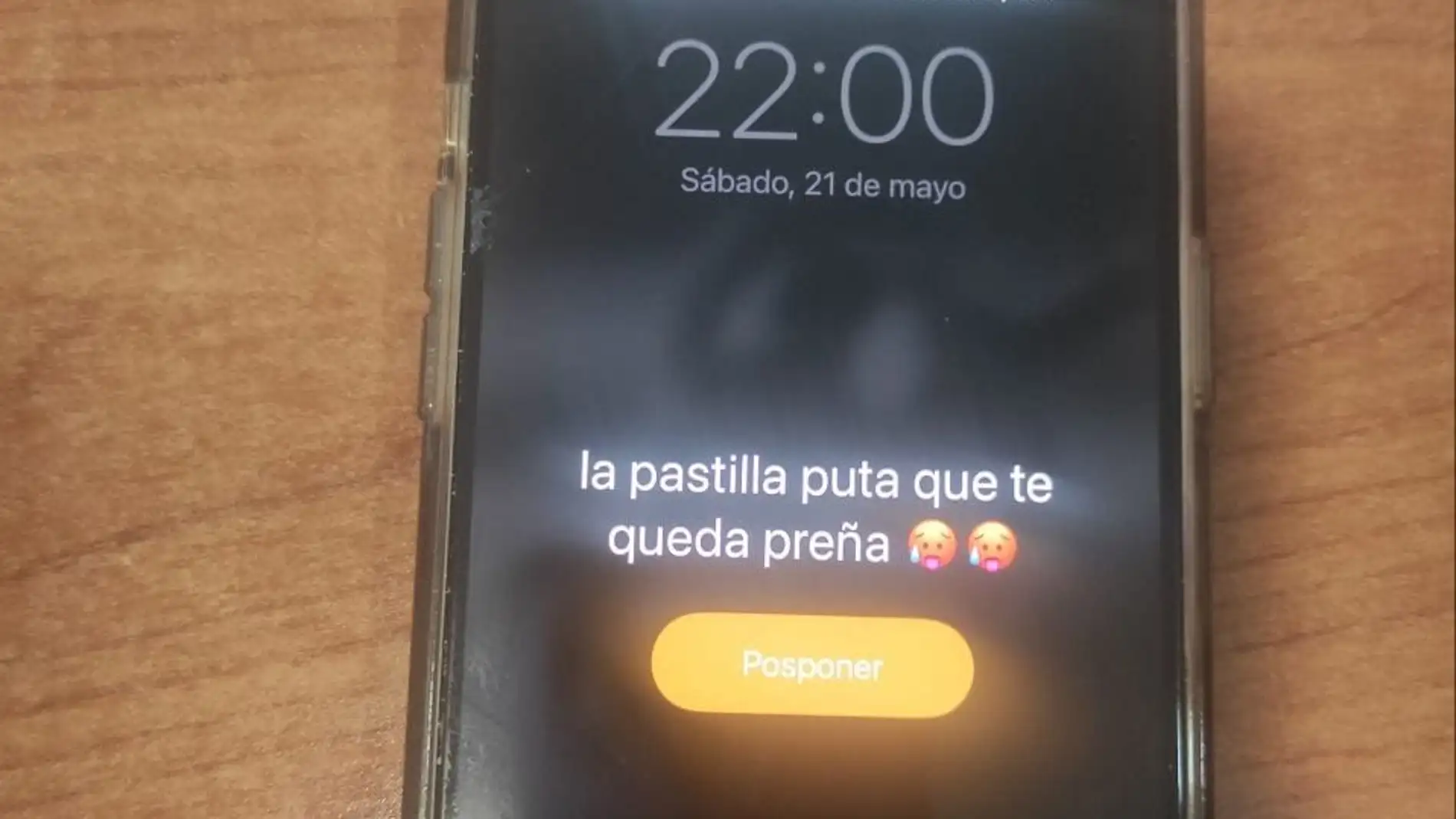 Captura del móvil que ha compartido la Policía Local de Tarifa