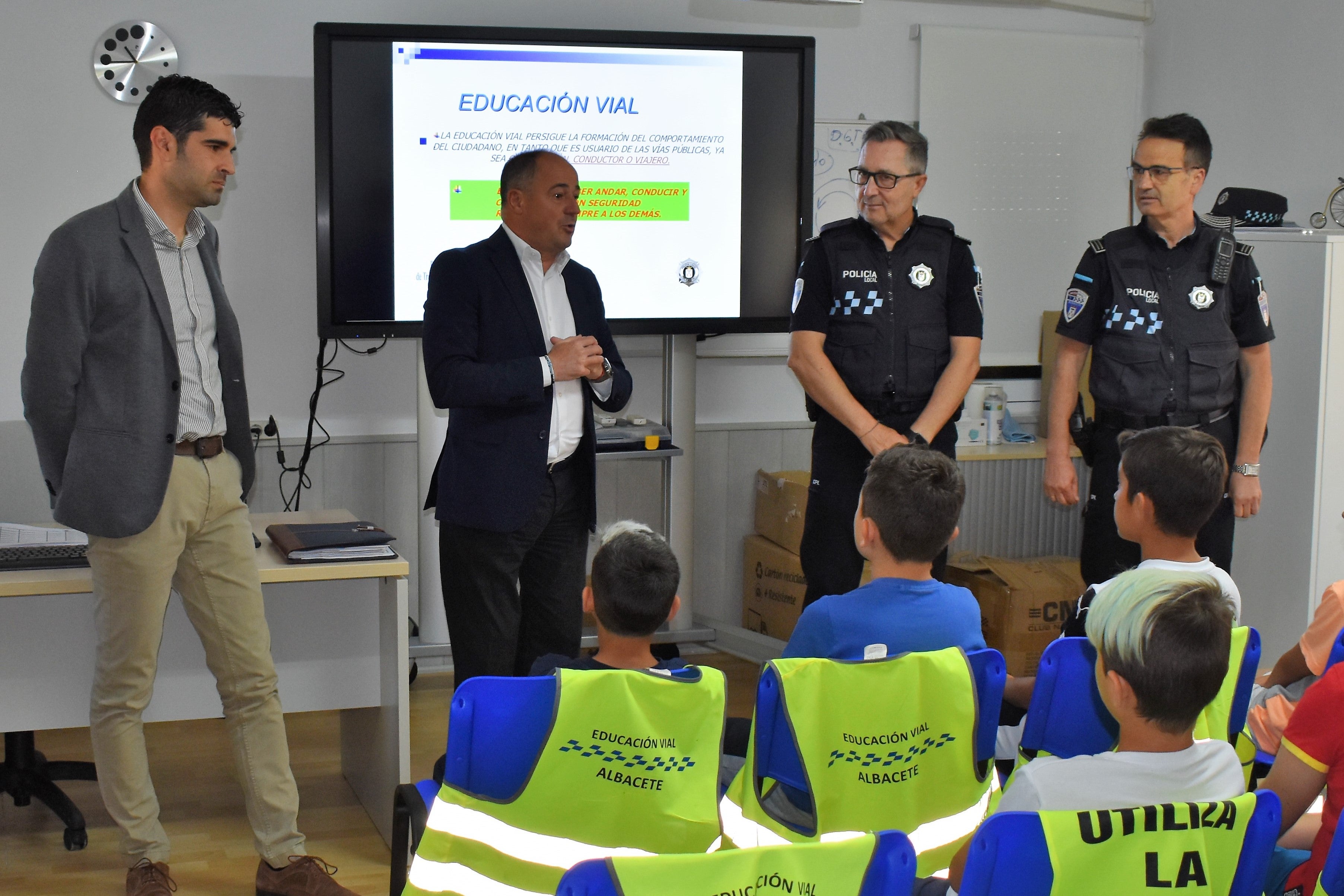 Albacete se vuelca con la educación vial en los más jóvenes Albacete se vuelca con la educación vial en los más jóvenes