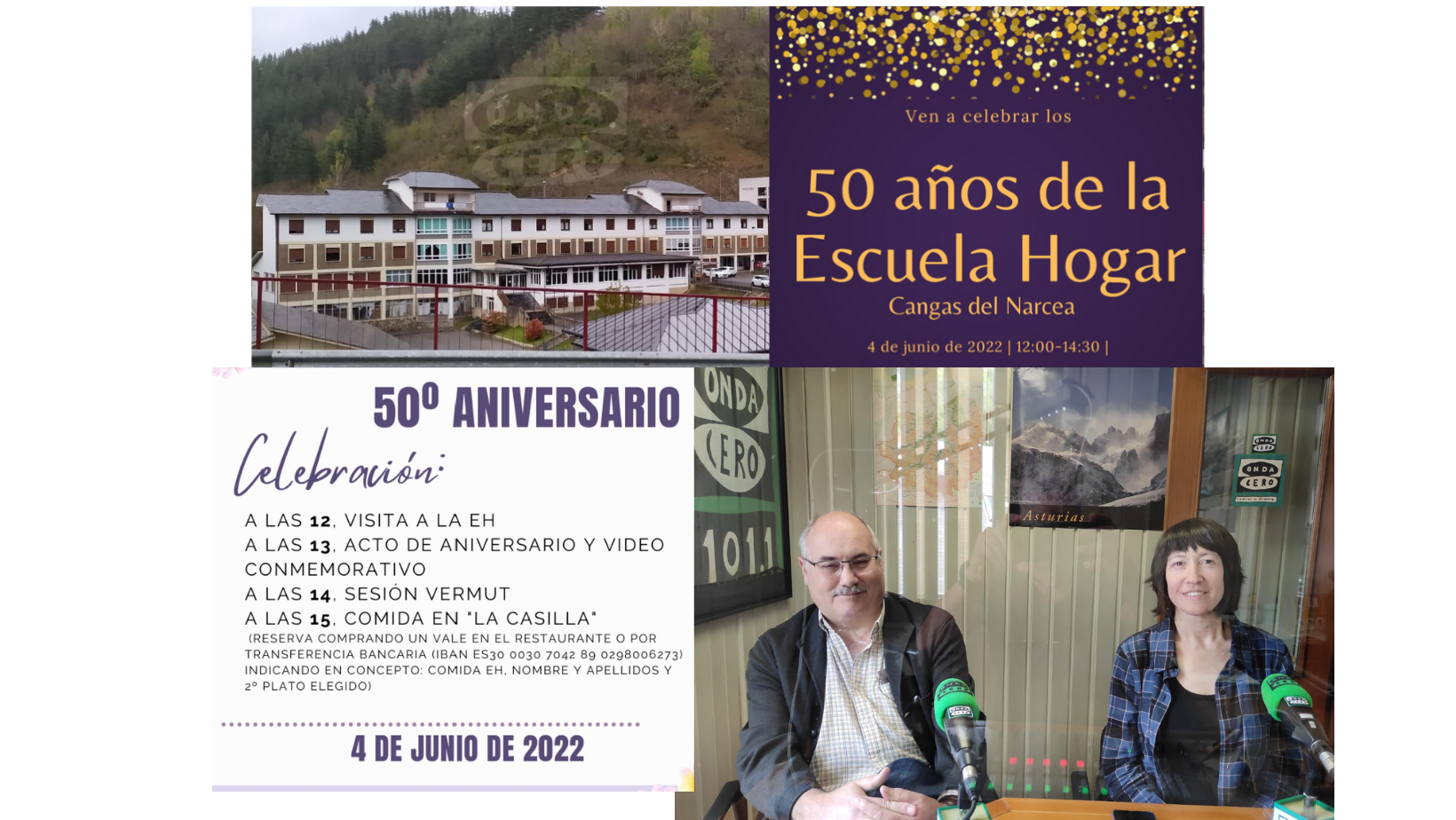 Con motivo de los actos para celebrar su medio siglo, hablamos con Antonio Ochoa y Raquel Fernández Con motivo de los actos para celebrar su medio siglo, hablamos con Antonio Ochoa y Raquel Fernández