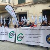  Concentración de los sindicatos CSIF y Jusapol en Palma