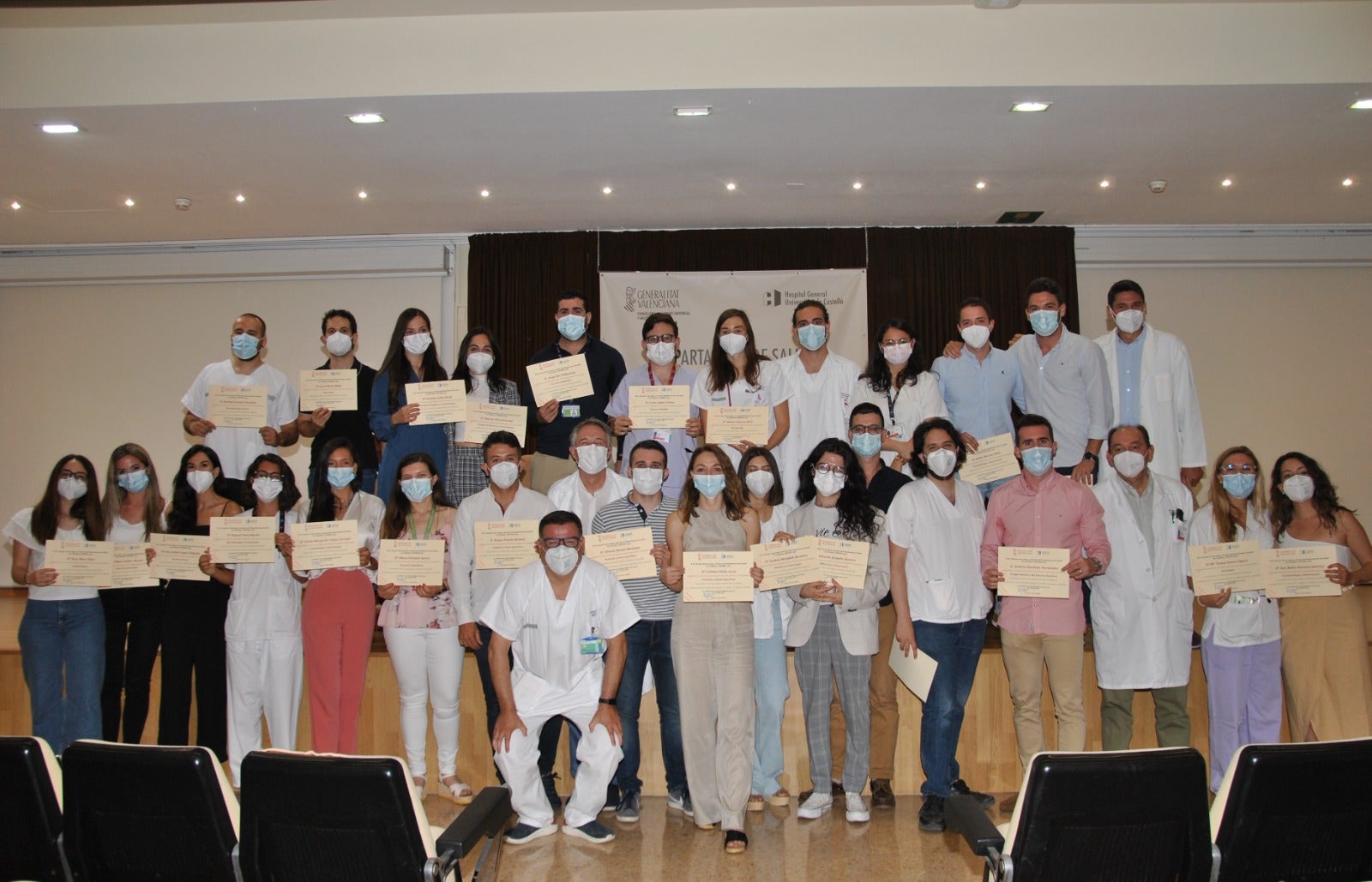 47 profesionales finalizan su periodo de residencia en Castelló 47 profesionales finalizan su periodo de residencia en Castelló