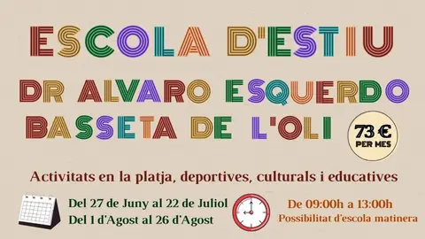 Escola d'Estiu La Vila Joiosa Escola d'Estiu La Vila Joiosa