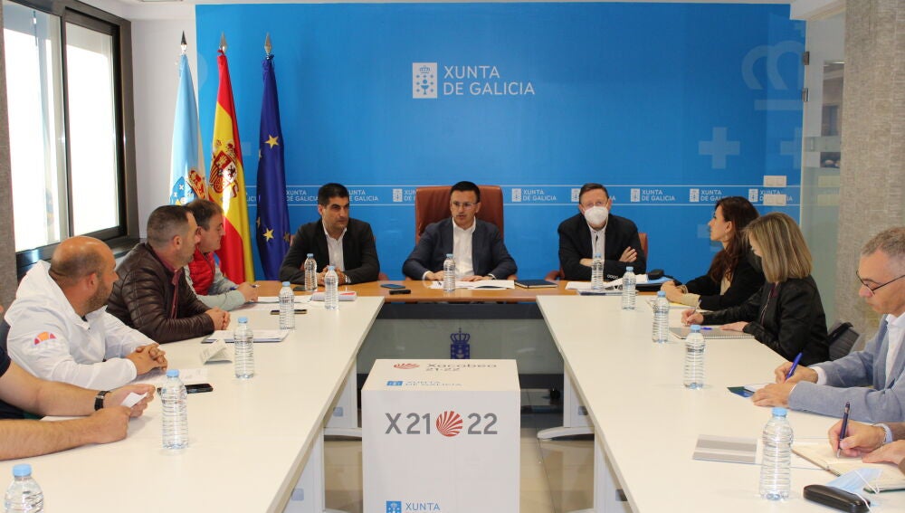 Reunión cos regantes da Limia