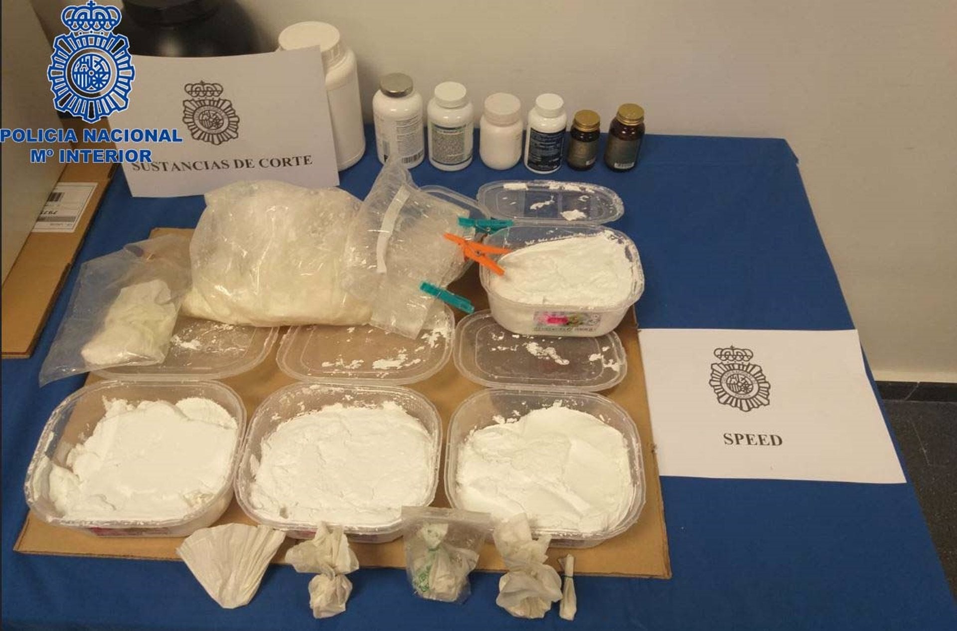 La policía incauta en Mérida el mayor alijo de "Speed" de la historia de Extremadura La policía incauta en Mérida el mayor alijo de "Speed" de la historia de Extremadura