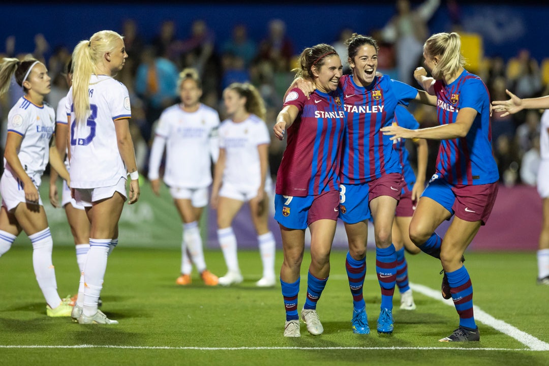 El Barcelona golea al Real Madrid para llegar a la final de la Copa de la Reina El Barcelona golea al Real Madrid para llegar a la final de la Copa de la Reina