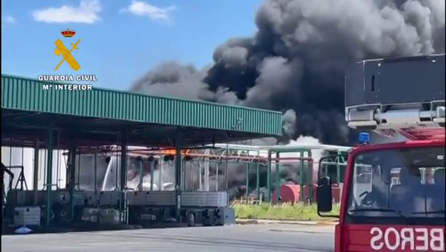 Dos muertos tras una explosión en la planta de biodiesel de Calahorra Dos muertos tras una explosión en la planta de biodiesel de Calahorra