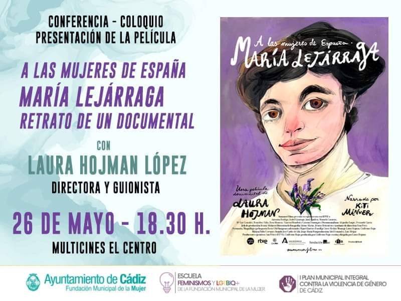 La historia de María Lejárraga, tras el foco del documental hoy en Cádiz La historia de María Lejárraga, tras el foco del documental hoy en Cádiz