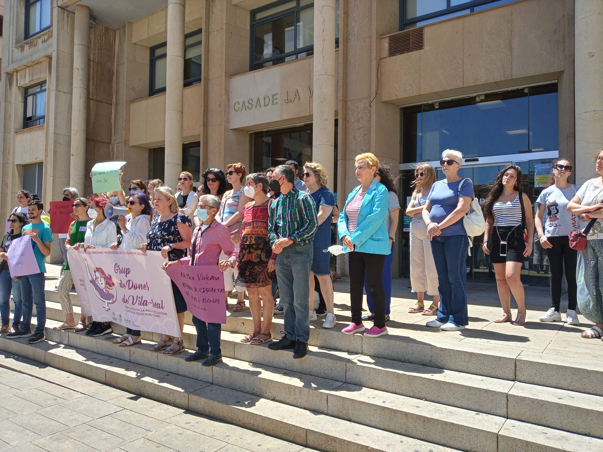 Jornada de protestas en Vila-real contra las violaciones a mujeres Jornada de protestas en Vila-real contra las violaciones a mujeres