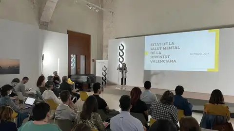 Presentación del estudio del Consell Valencià de la Joventut sobre salud mental. Presentación del estudio del Consell Valencià de la Joventut sobre salud mental.