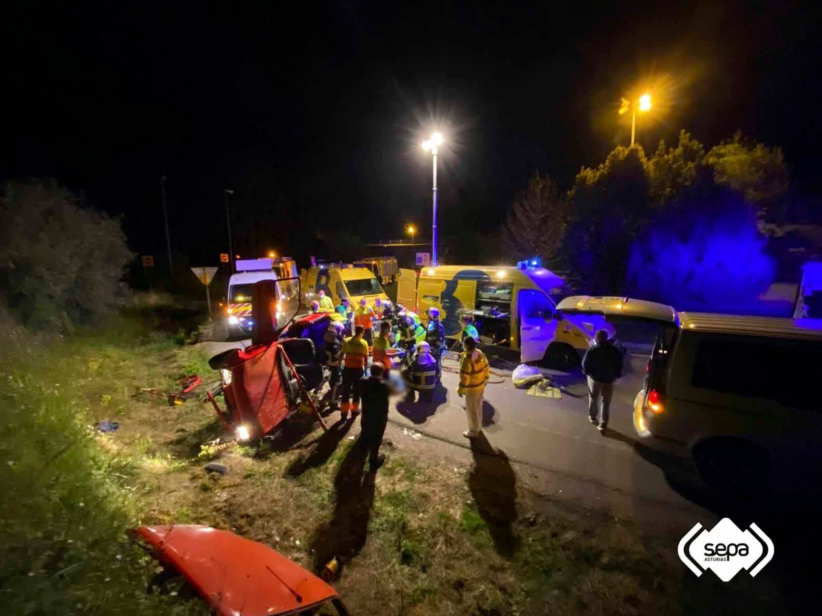 Un muerto y un herido en un accidente en Coceña Un muerto y un herido en un accidente en Coceña