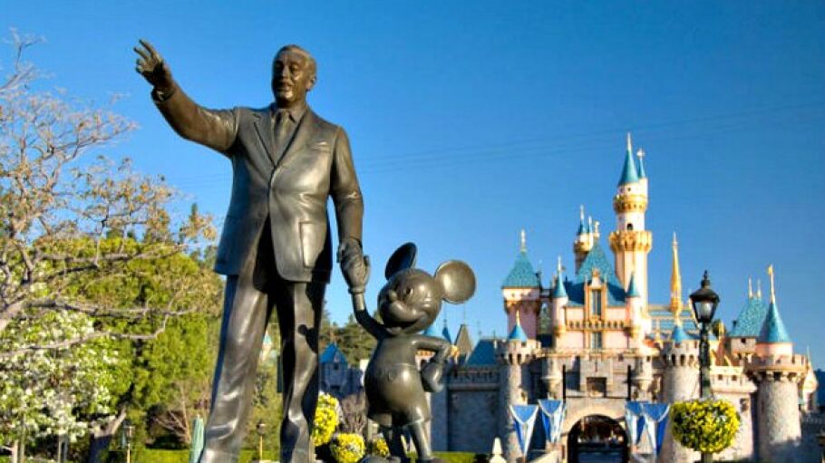 Walt Disney y Michey Mouse
