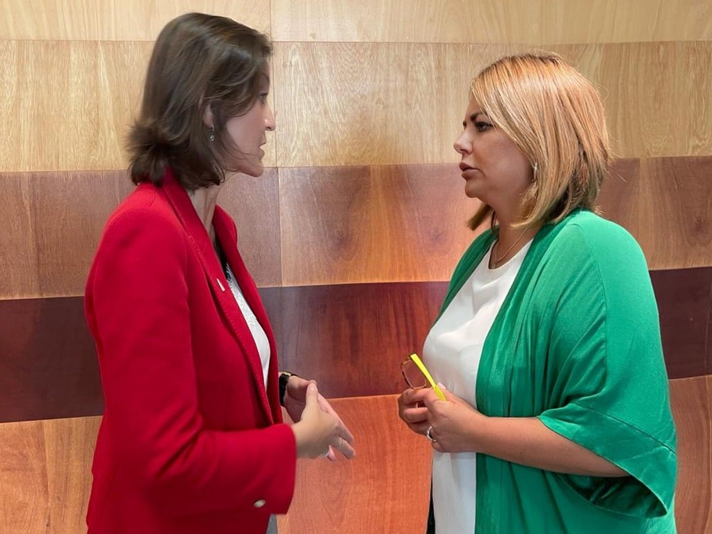 Amaya reclama a Reyes Maroto carga de trabajo "sostenible" para las empresas puertorrealeñas Amaya reclama a Reyes Maroto carga de trabajo "sostenible" para las empresas puertorrealeñas