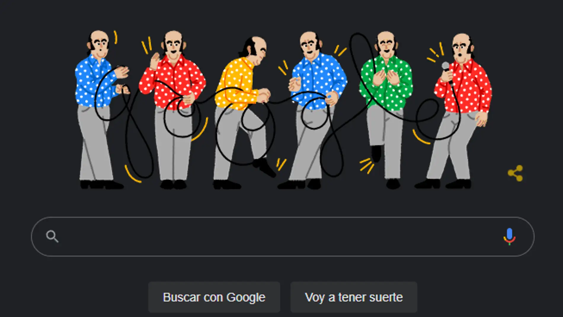 El homenaje de Google a Chiquito de la calzada
