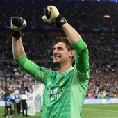 Thibaut Courtois celebra la final de la Champions League Thibaut Courtois celebra la final de la Champions League