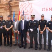 Cinco agentes de Onda reciben la medalla al mérito policial