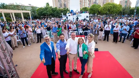 Elecciones Andalucía: el PSOE presenta sus listas para el 19J en Málaga